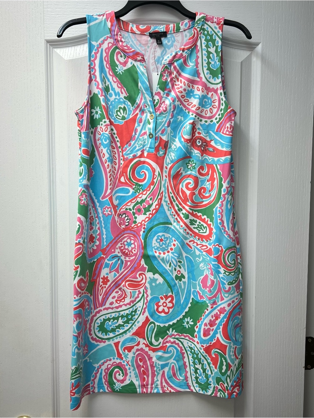 Talbots Mini Stretch Resort Vacation Cruise Dress Sz SP NWT